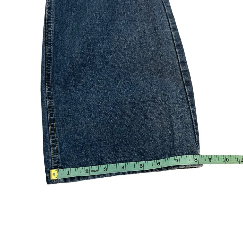 I.E. Women’s Petite Relaxed Blue Bootcut Jeans, Petite Size 8P - Picture 8 of 11